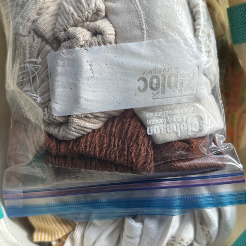 Brown and White Clothing Bundle